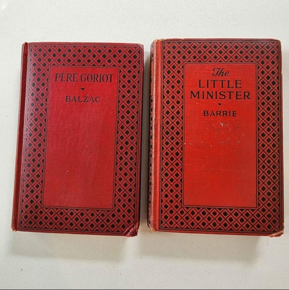 2 vintage novels - Pére Goriot and The Little Minister